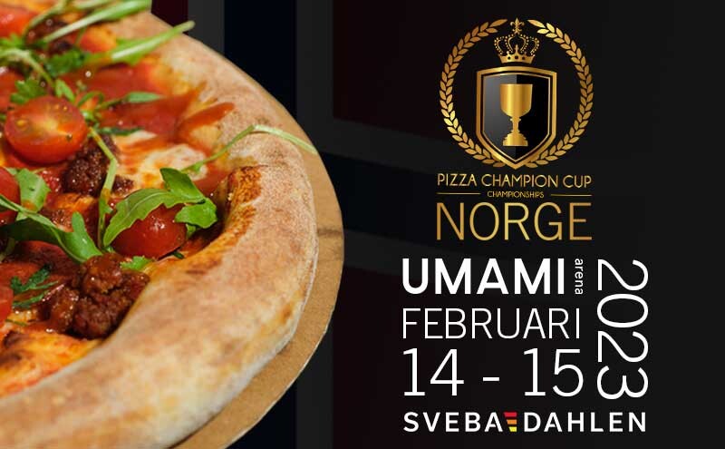 Pizza Champion Cup Norge Umami Arena 2023 Norges bästa pizza Sveba Dahlen