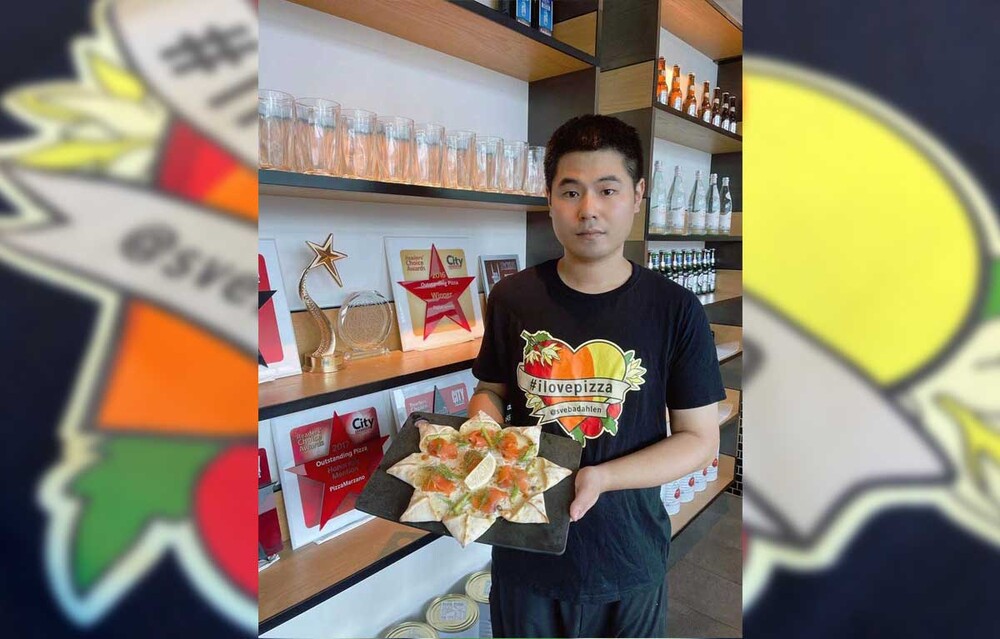 #ilovepizza kampanj tävling tom gu pizza marzano shanghai vinnare pizzaugn sveba dahlen