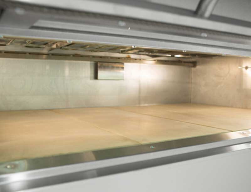 Pizzasten kommersiell pizzaugn Classic Sveba Dahlen