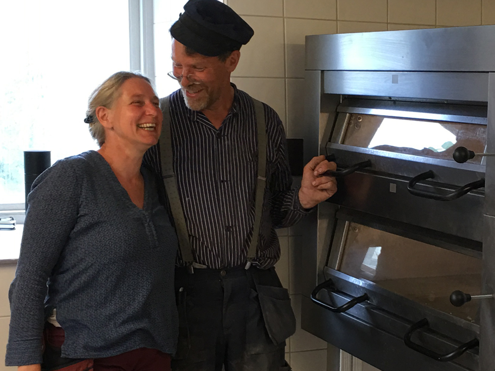 Gustav och Marie Mandelmann väljer Sveba Dahlen pizzaugn till sin pizzeria.