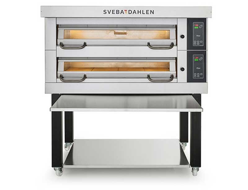 Pizzaugn Classic med förvaringshylla och extra utdragbar hylla Sveba Dahlen