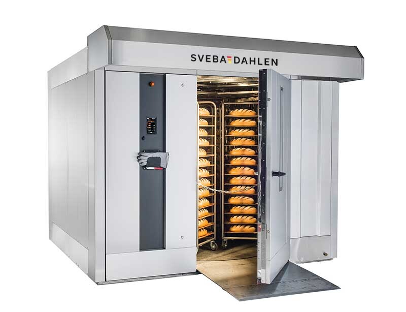 Rymlig bageri stickugn rymmer 5 stickvagar Sveba Dahlen