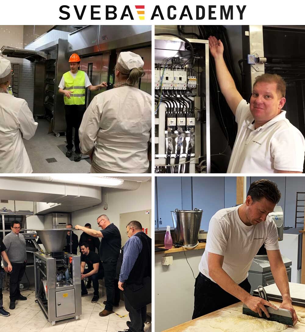 sveba academy utbildning bagerimaskiner bageriutrustning bakugnar bageriugnar sveba dahlen