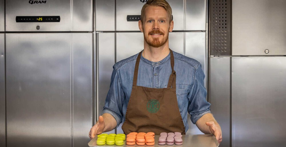 Kalle Bengtsson Konditori Bageri Café Kampanilen Macarons Stickugn C-Serien Sveba Dahlen