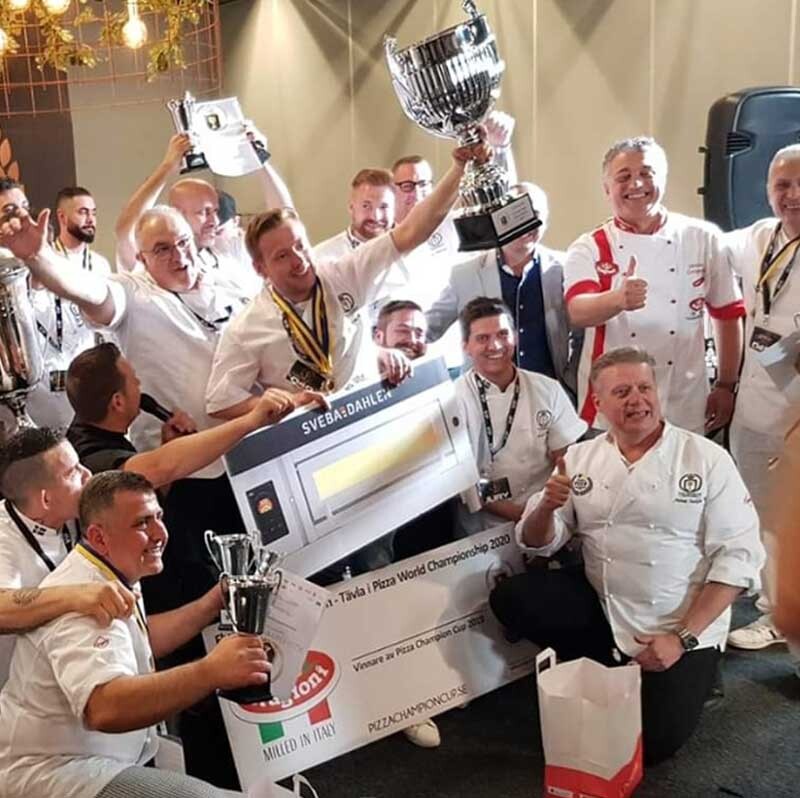 Pizza Champion Cup vinnare deltagare jury Sverige Norge Sveba Dahlen