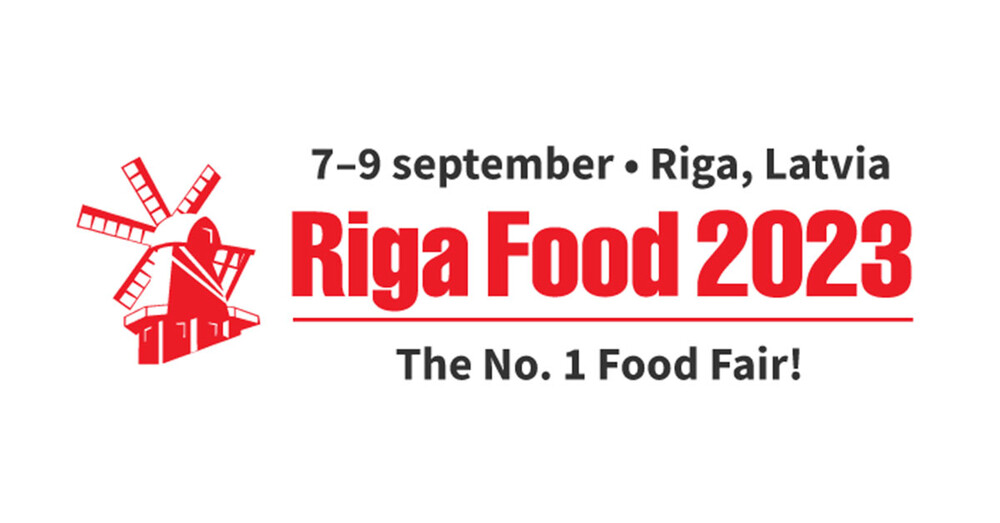 Riga Food mässa exhibition fair 2023 September Sveba Dahlen Baltic Lettland
