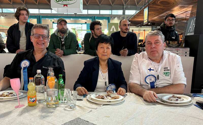 Mikael Lundgren Pizzamicke Yuko Okuma Japan Pizza Senza Frontiere Sveba Dahlen