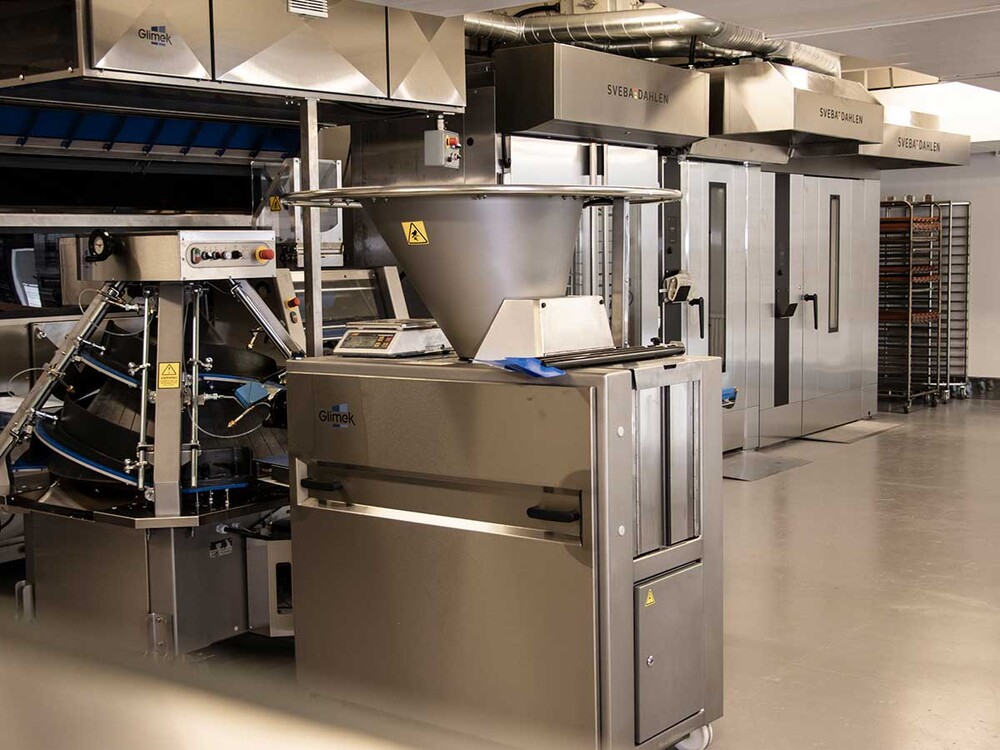 Showroom BIC Fristad Scandinavia Bakery Innovation Center Provbageri Sveba Dahlen Middleby