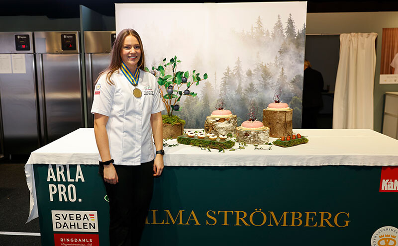 Hilma Strömberg Bakverk Vinnare Årets Konditor 2024
