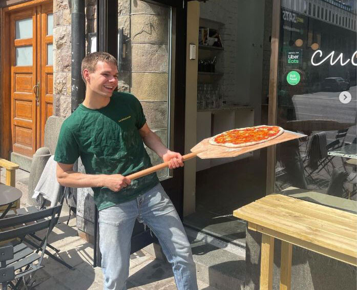 Cucina Povera Pizzeria Restaurang Stockholm Referens Pizza Vichinga Sveba Dahlen