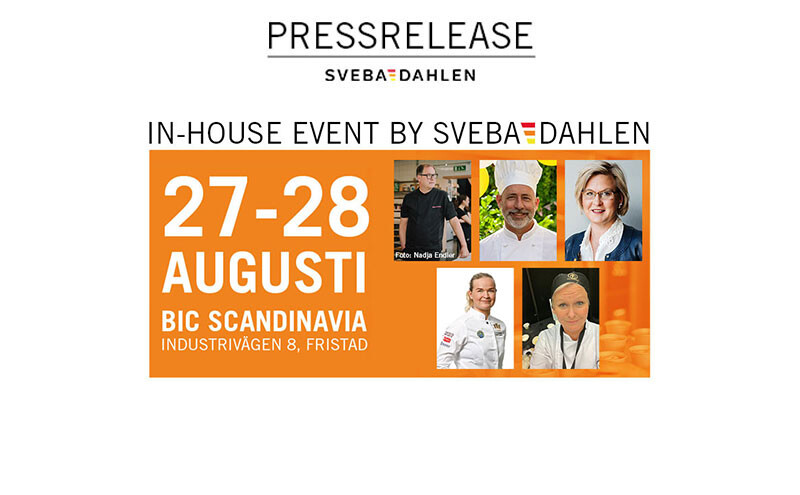 In-house event BIC Scandinavia Föreläsare Leverantörer Sveba Dahlen Pressrelease 2025