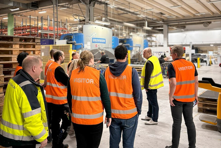 In-house event BIC Scandinavia guidad tur produktion