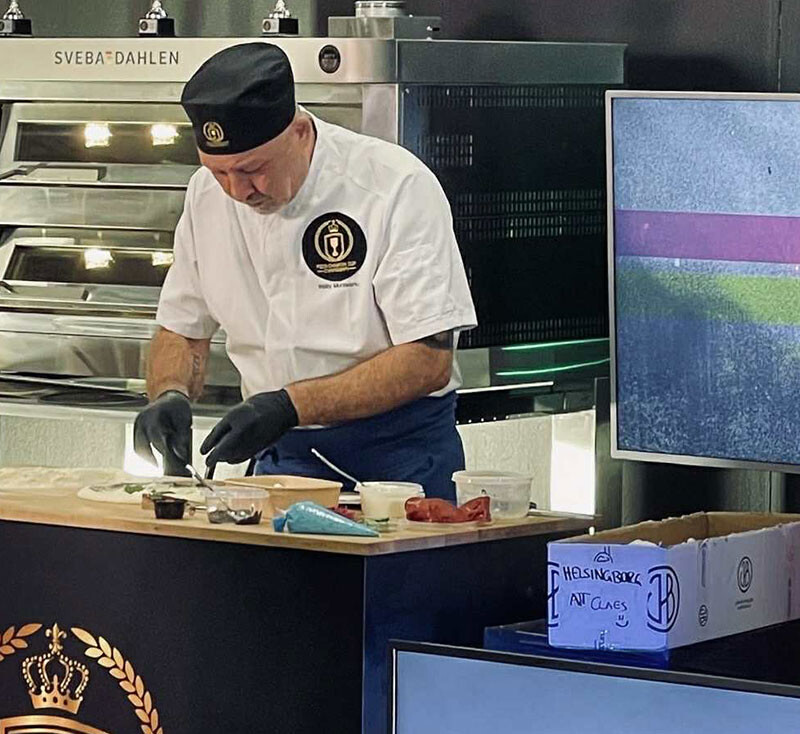 Wally Munteanu Pizzakock Personligt Pizzabakning PCC Sveba Dahlen