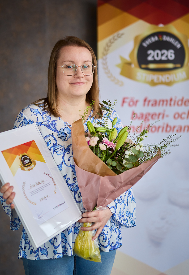 Sveba Dahlen Stipendium 2026 Erica Hudatzky Västerås YH