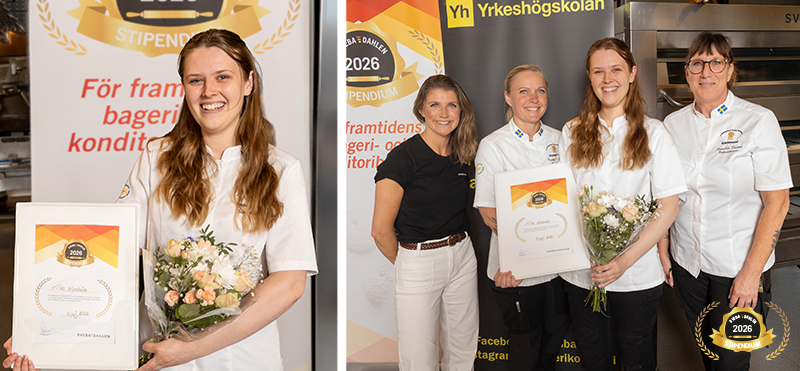 Sveba Dahlen Stipendium Stipendiater 2026 Pressrelease Tilde Nyström Kristianstad YH