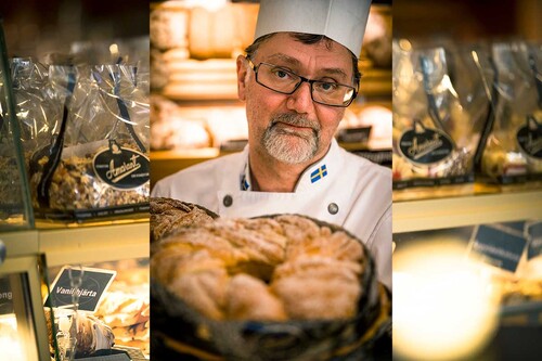 Konditori Amarant din konditor Hans Styrlander bakar i stickugn däckugn från Sveba Dahlen brödlinje glimek