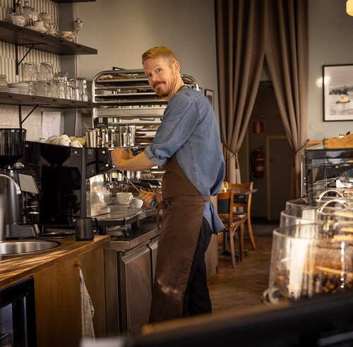 Konditori Kampanilen Göteborg Kalle Referenskund Sveba Dahlen