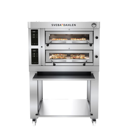 Elektrisk högtemperaturspizzaugn  P402HT napolitansk pizza 8 pizzor Sveba Dahlen