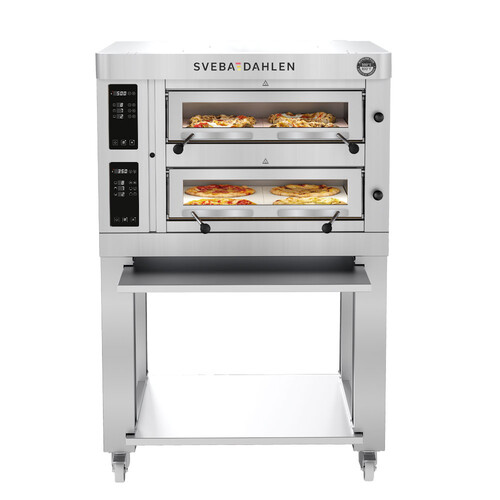 Pizzaugn Pizza Vichinga P402V klassisk och napolitansk pizza 350°C + 500°C Sveba Dahlen